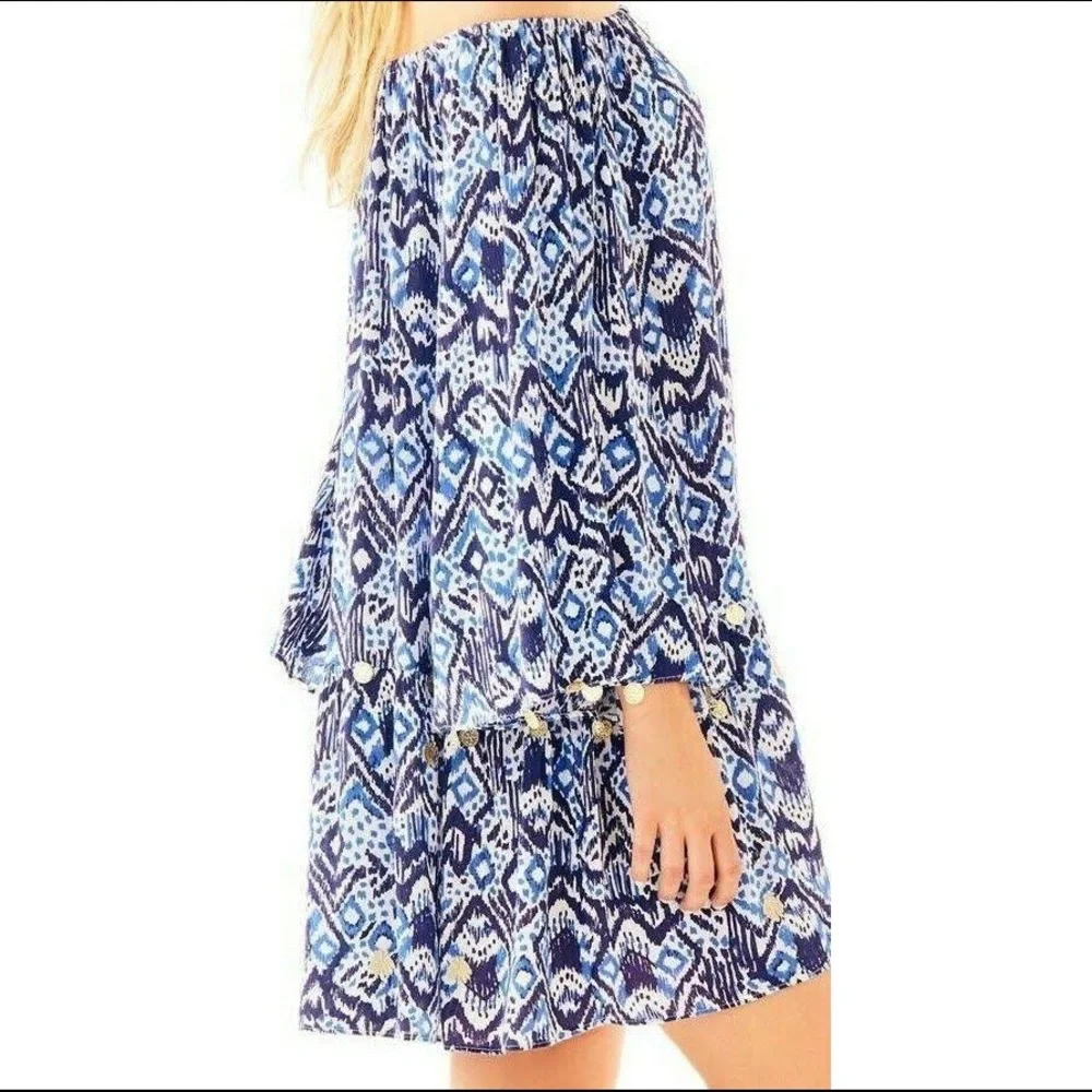 Lilly Pulitzer Patterned Delaney Tunic Dress, NWT